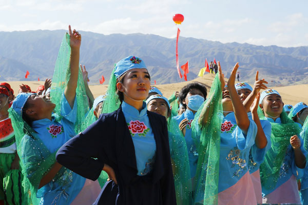 Desert sports games in Ningxia