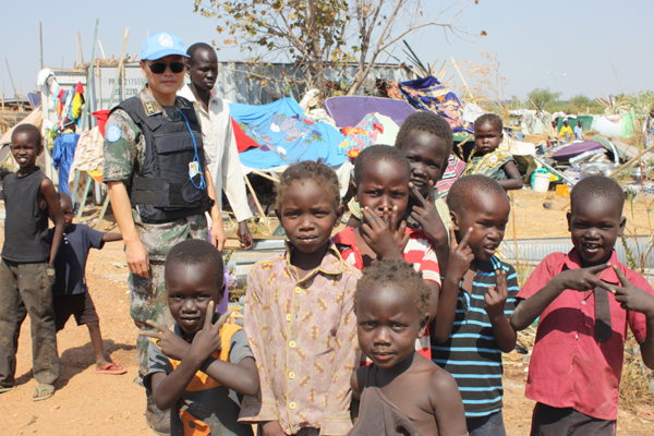 Chinese peacekeepers to support South Sudan