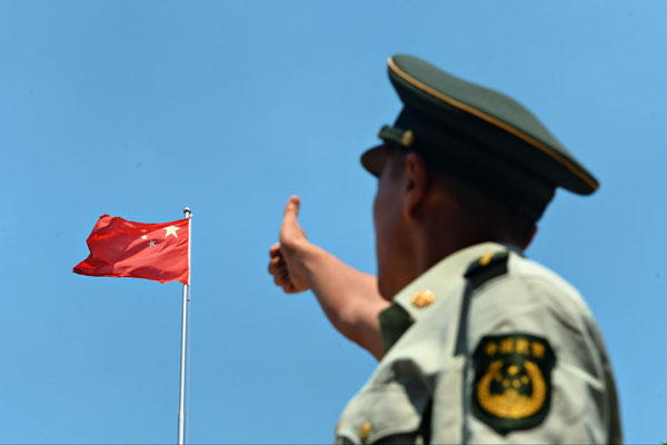 Chinese show love for country ahead of National Day