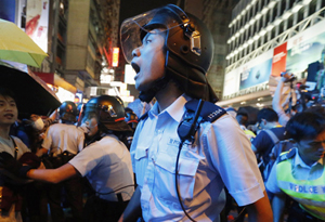 Arrest of HK protesters sought