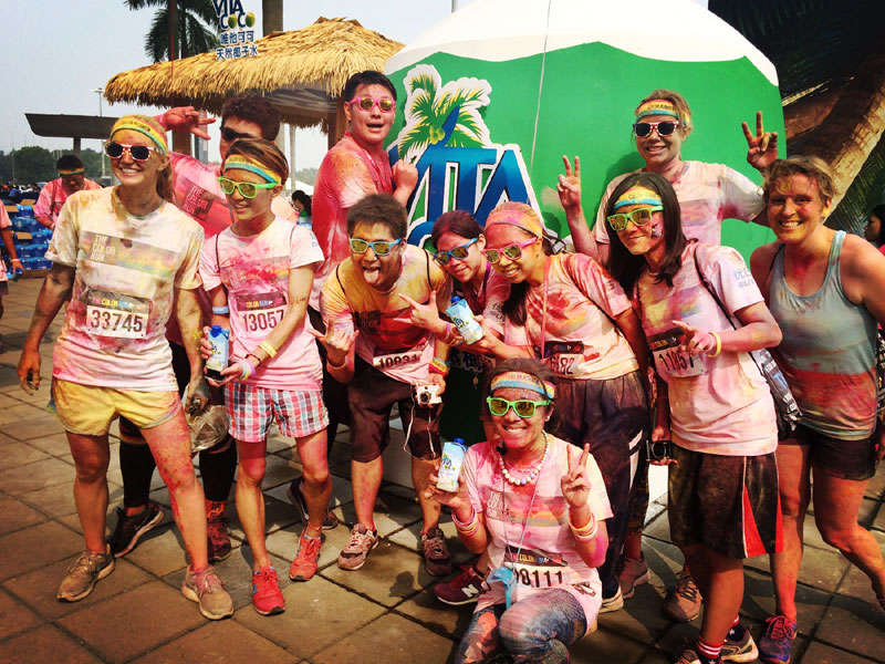 Color Run: a messy fun