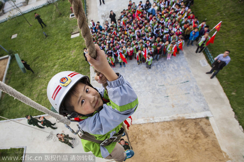 China preps for National Fire Prevention Day