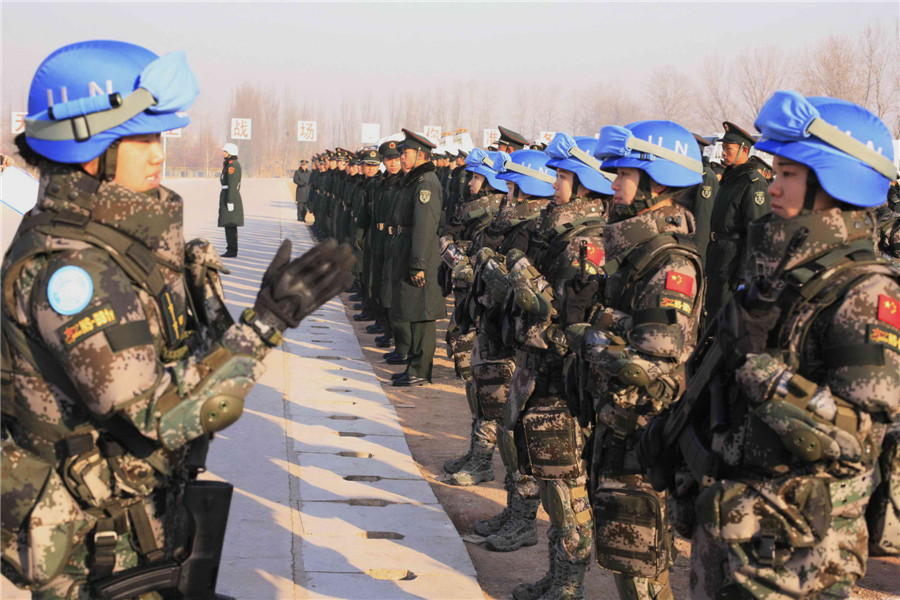 China to send first infantry battalion for UN peacekeeping