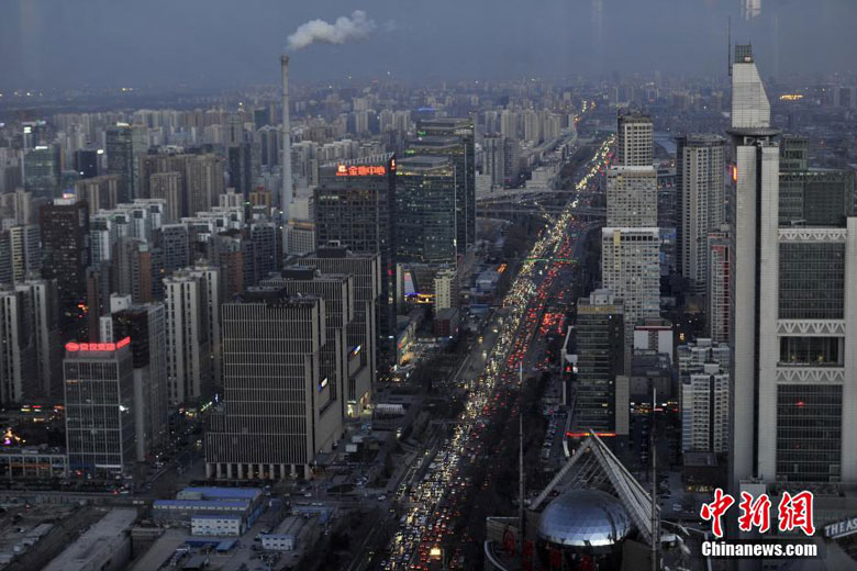 Christmas Eve a congested night in Beijing