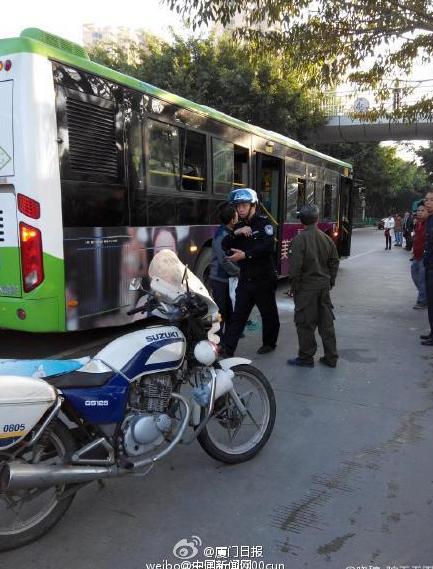 Suspect caught after E China bus fire