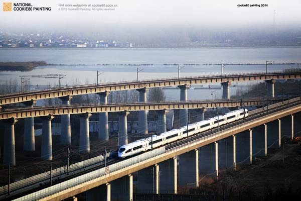 Now and then: China's high-speed rail revolution