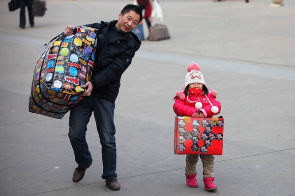 2.8 billion trips expected during Spring Festival in China