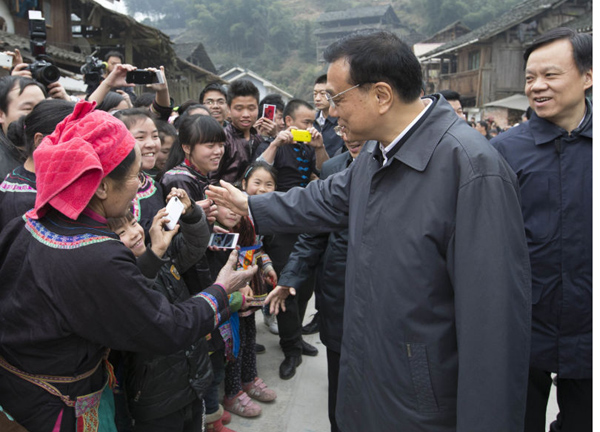 Eight-year-old turns camera on premier