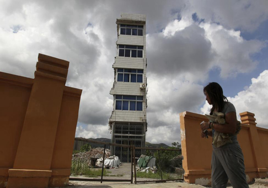 'Nail houses' in China