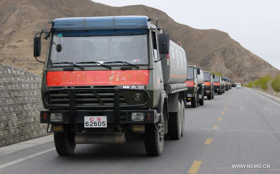 Relief work underway in quake-stricken Tibet