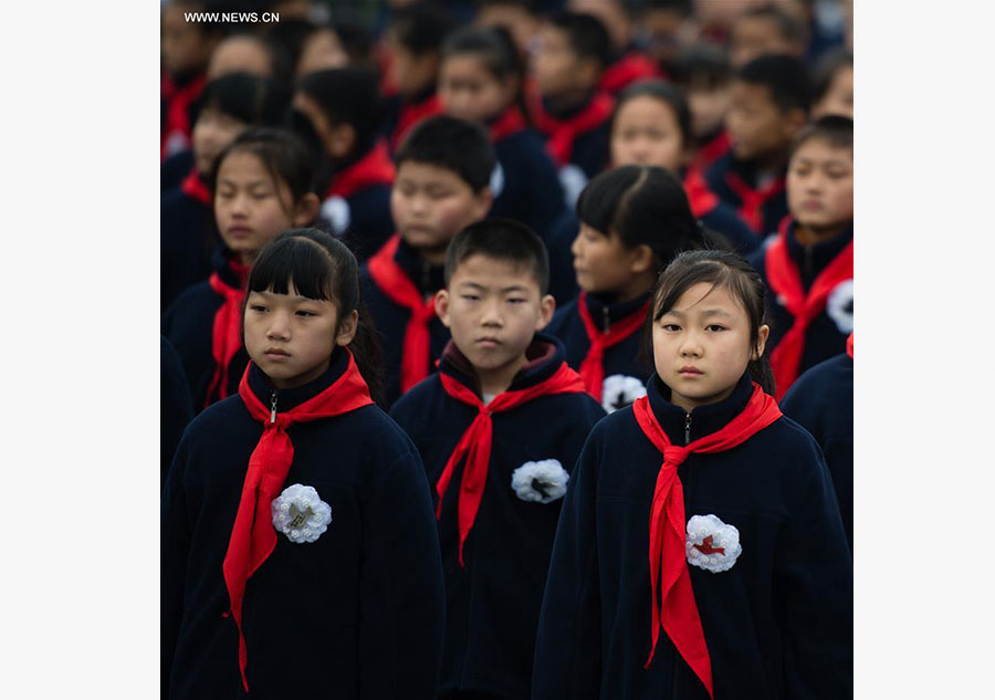 China marks 2nd National Memorial Day for Nanjing Massacre victims