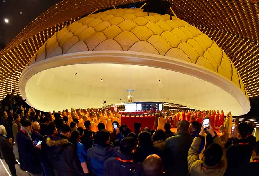 Underground palace opens in Nanjing