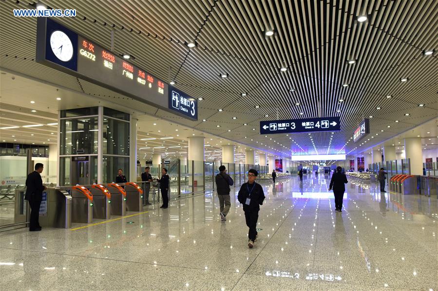 Asia's largest underground railway station opens in Shenzhen