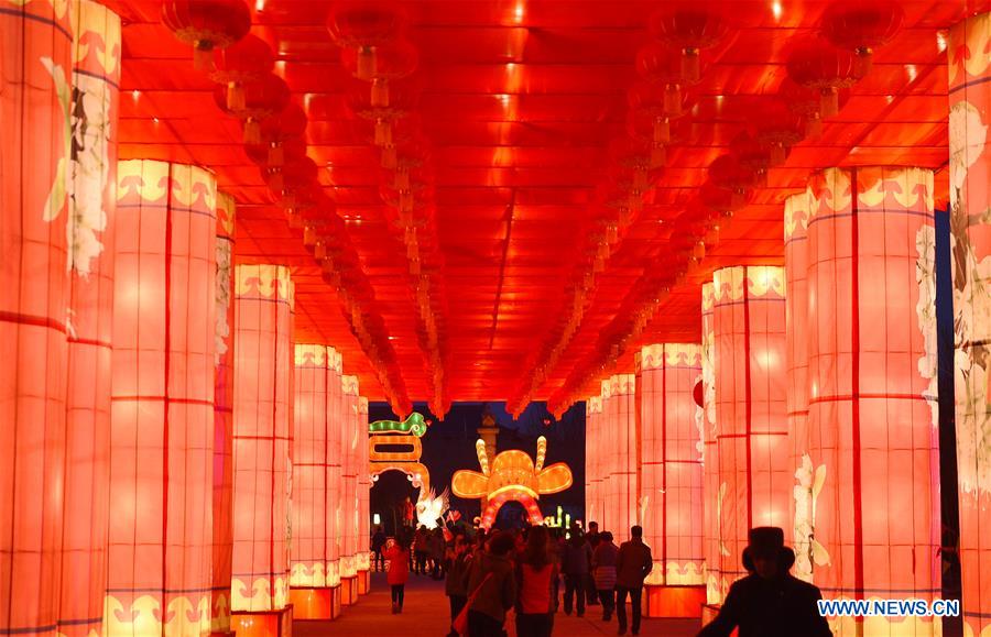 4th snow and lights festival opens in Yinchuan