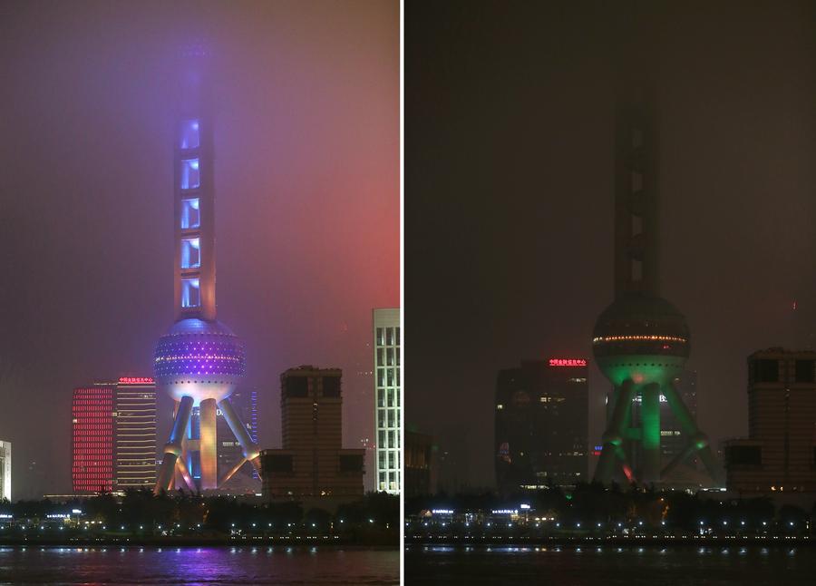 Landmarks go dark in China for Earth Hour