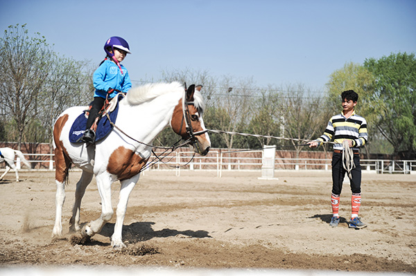 Equestrianism gains currency in China