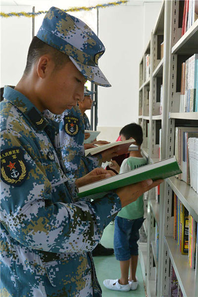 First library opened in Sansha in South China Sea