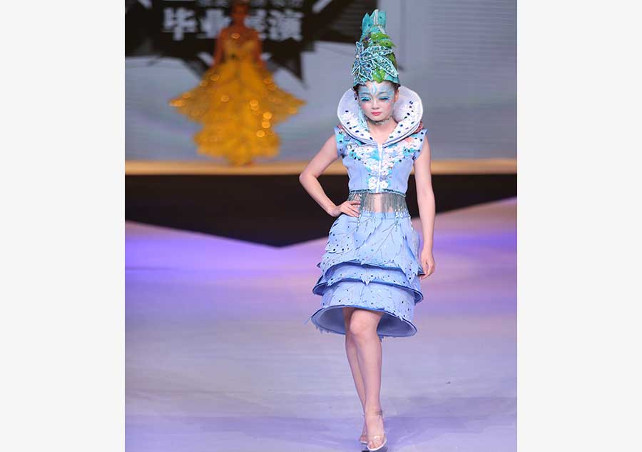 University students dazzle crowd with their own fashions