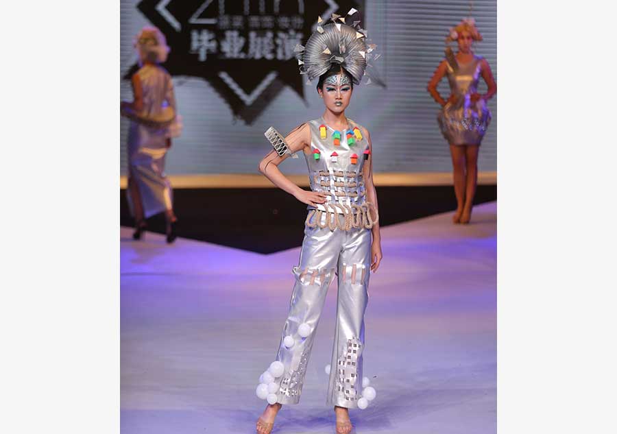 University students dazzle crowd with their own fashions