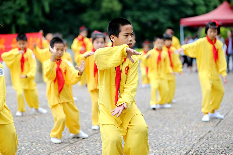 From cooking meal to catwalk, how students mark Children's Day