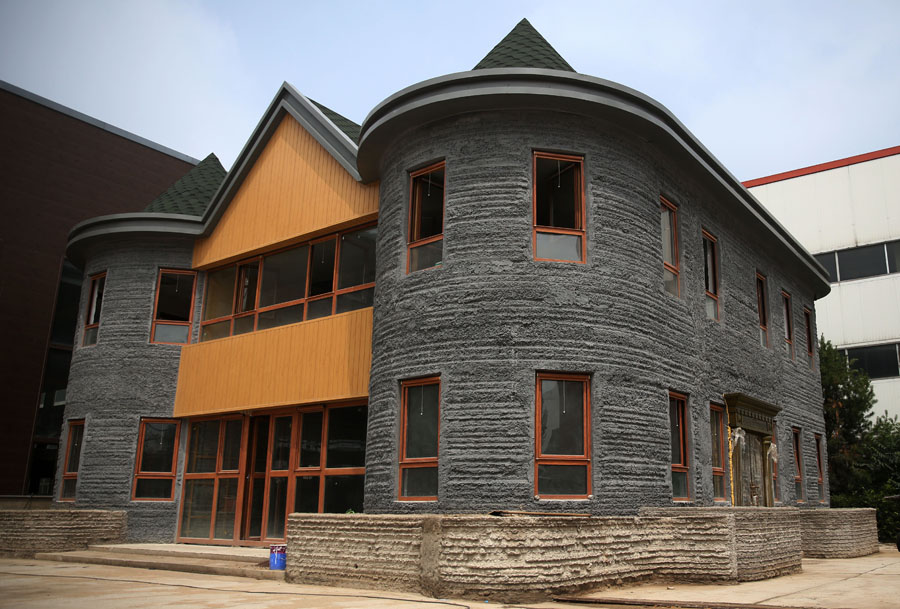 First 3D-printed house completed in Beijing