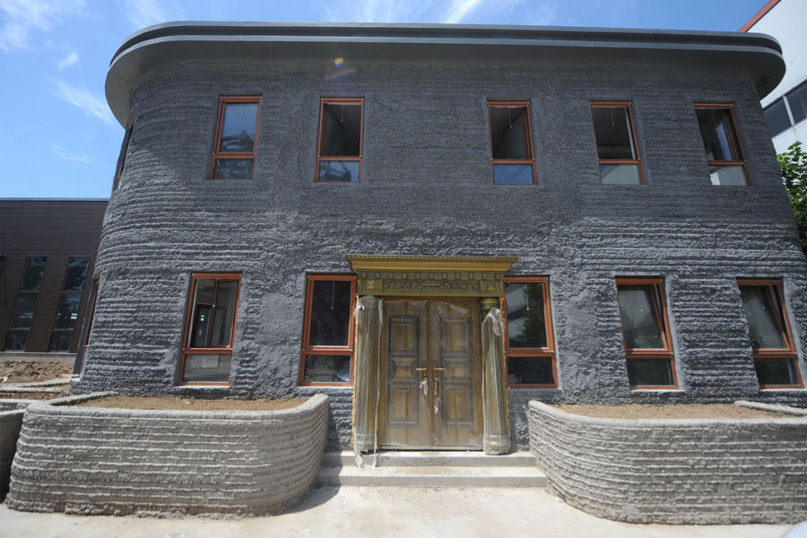 First 3D-printed house completed in Beijing