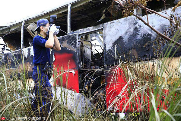 Taiwan buses recalled after deadly coach fire