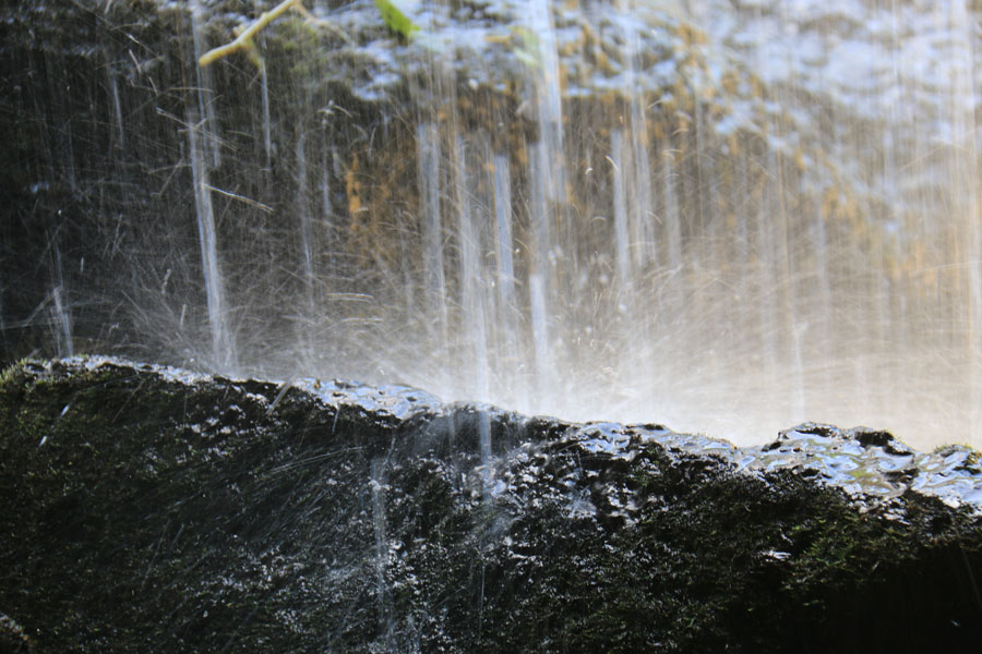 Magnificent view of Sidonggou waterfall