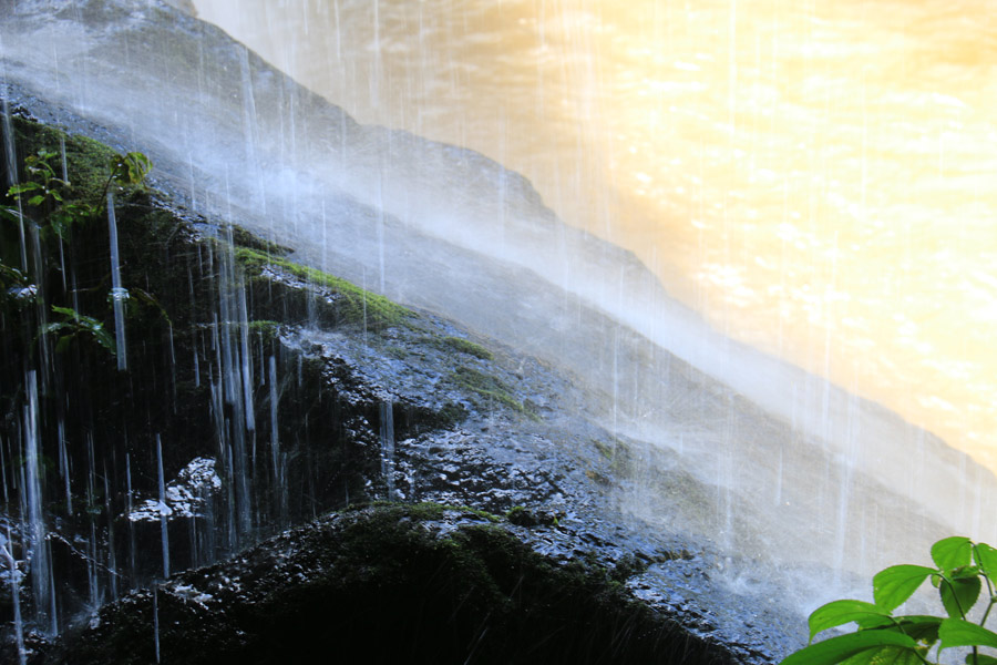 Magnificent view of Sidonggou waterfall