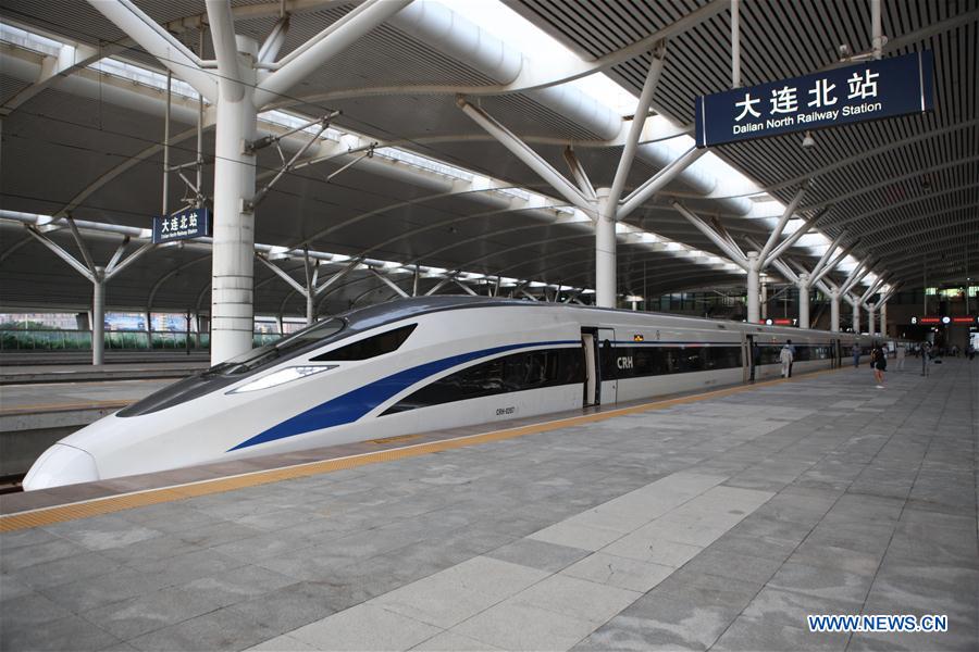 China-standard bullet trains start operation