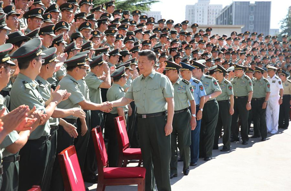 Xi calls new PLA branch a key pillar