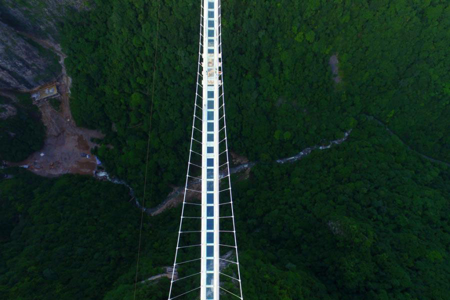 Look down if you dare: world's most vertigo-inducing glass skywalks