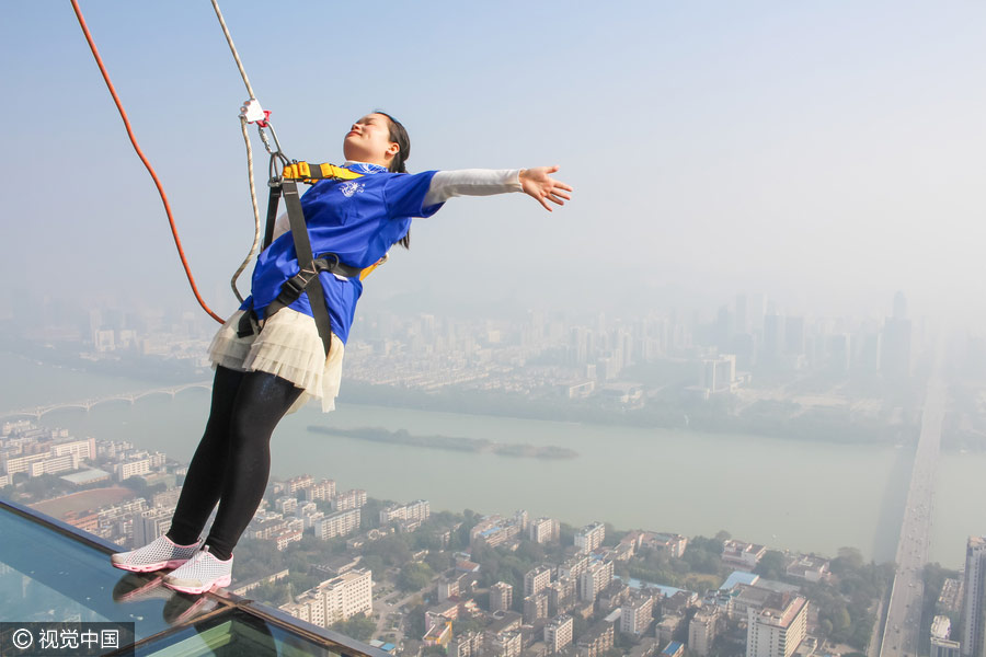 Look down if you dare: world's most vertigo-inducing glass skywalks