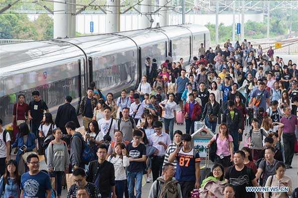 Train journeys hit record high during National Day holiday