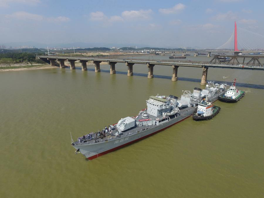 Missile destroyer Nanchang to become local military-themed park