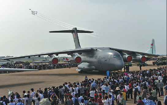 Latest military tech on display at air show