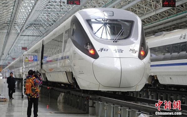 New high speed train sleeper cars introduced in Jilin