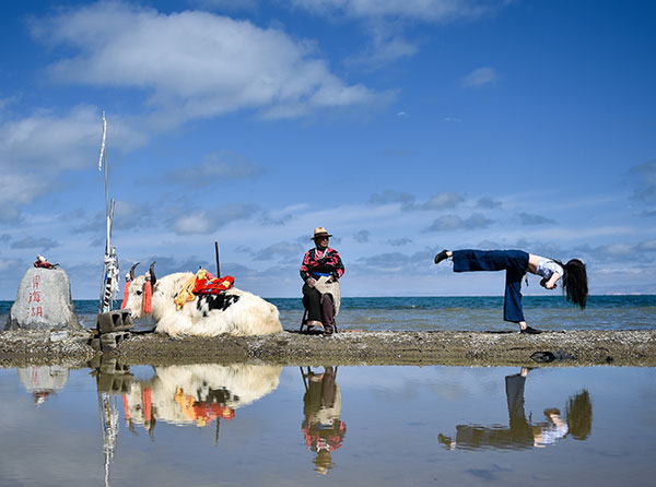 Water level of nation's largest salt lake rises