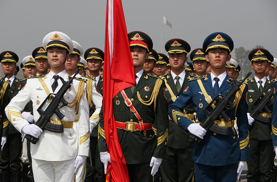 PLA Honor Guards to take part in Pakistan Day parade