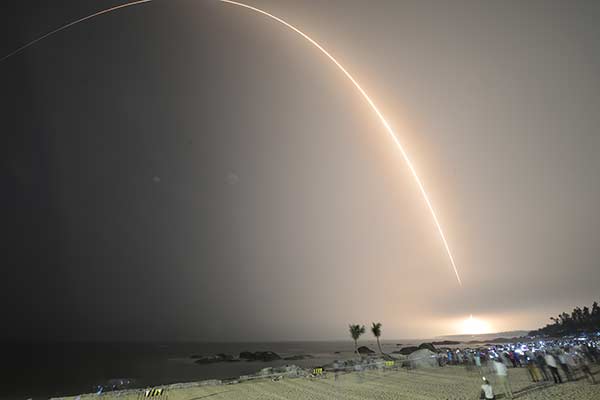 Blast off for Tianzhou 1, China's first cargo spacecraft