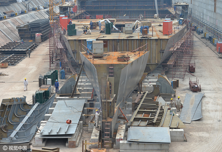 Images: Life-size Titanic replica under construction in Sichuan