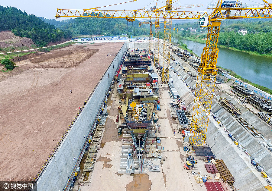 Images: Life-size Titanic replica under construction in Sichuan