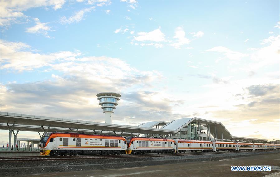 Chinese-built railway pushes forward Kenya's modernization drive