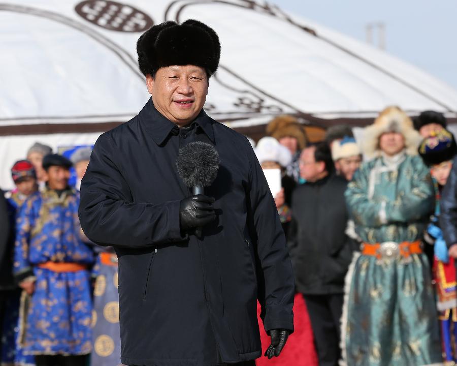 President Xi pays visit to Inner Mongolia