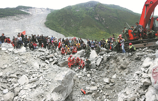 'I had never witnessed anything so scary', woman says of landslide