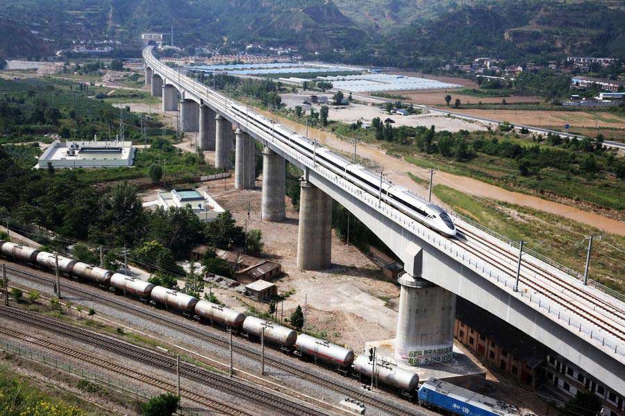 Link connects Loess Plateau to high-speed world