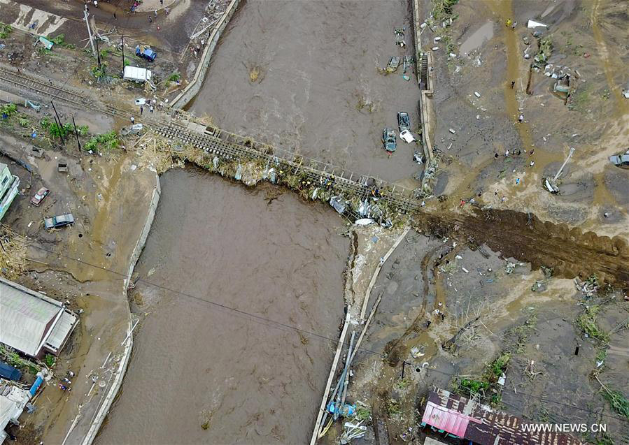 75,000 people relocated in rain-ravaged NE China county