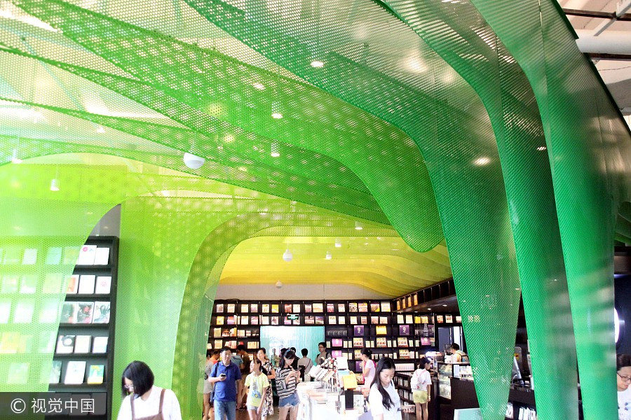 Bookstore in Suzhou becomes a wonderland