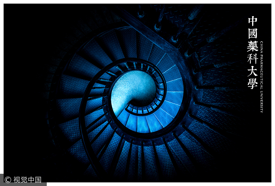 Photographer captures beauty of spiral staircases in campuses