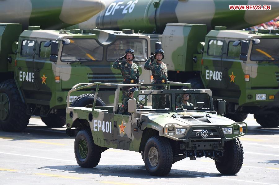 PLA milestones: How China has built its military might